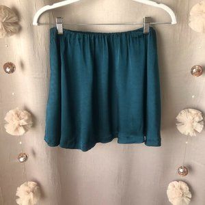 Urban Outfitters sleeveless crop teal top